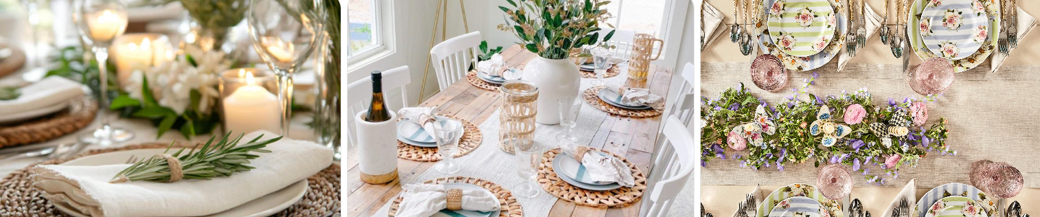 Effortless Table Styling with Natural Textures – Exzact