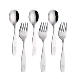 Exzact Children Cutlery 6pcs Stainless Steel