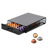 EXZACT Coffee Capsule Drawer Compatible with Vertuo,Max Capacity 40 Pod