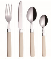 EXZACT Cutlery Set 16pcs Stainless Steel - Coloured Handles - WF23