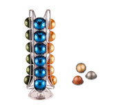 EXZACT Coffee Capsule Holder, Compatible with Vertuo(Capacity 24pcs Pod)