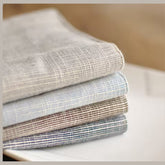 CosyAurora Natural Linen Placemats Set of 4, 30x40cm