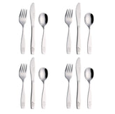 Exzact Children's Cutlery 12pcs Set Stainless Steel/Kids Cutlery