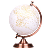 Exerz 20cm Globe Golden and White - Wedding Globe (English)