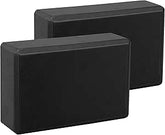EXERZ Yoga Blocks – 2pcs, Anti-Slip, High Density, Travel-Friendly Pilates Bricks