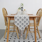 CosyAurora Mulberry Trees Linen Table Runner