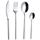 Exzact Cutlery Set Forged Stainless Steel - Forks, Table Knives, Table Spoons, Teaspoons