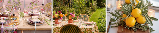 Seasonal Table Decor for Spring & Summer Gatherings