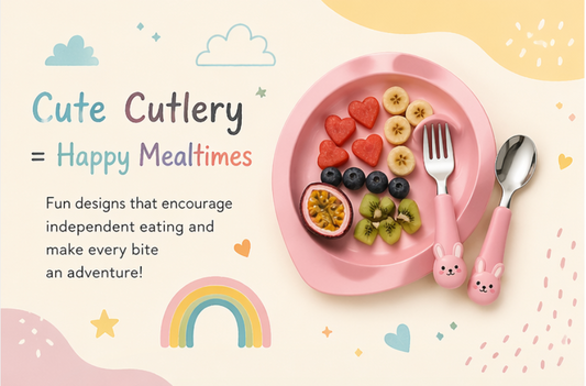 Cute Cutlery = Happy Mealtimes
