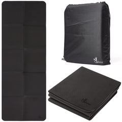 EXERZ Foldable Yoga Mat – Portable, Anti-Slip, Travel & Home Workout