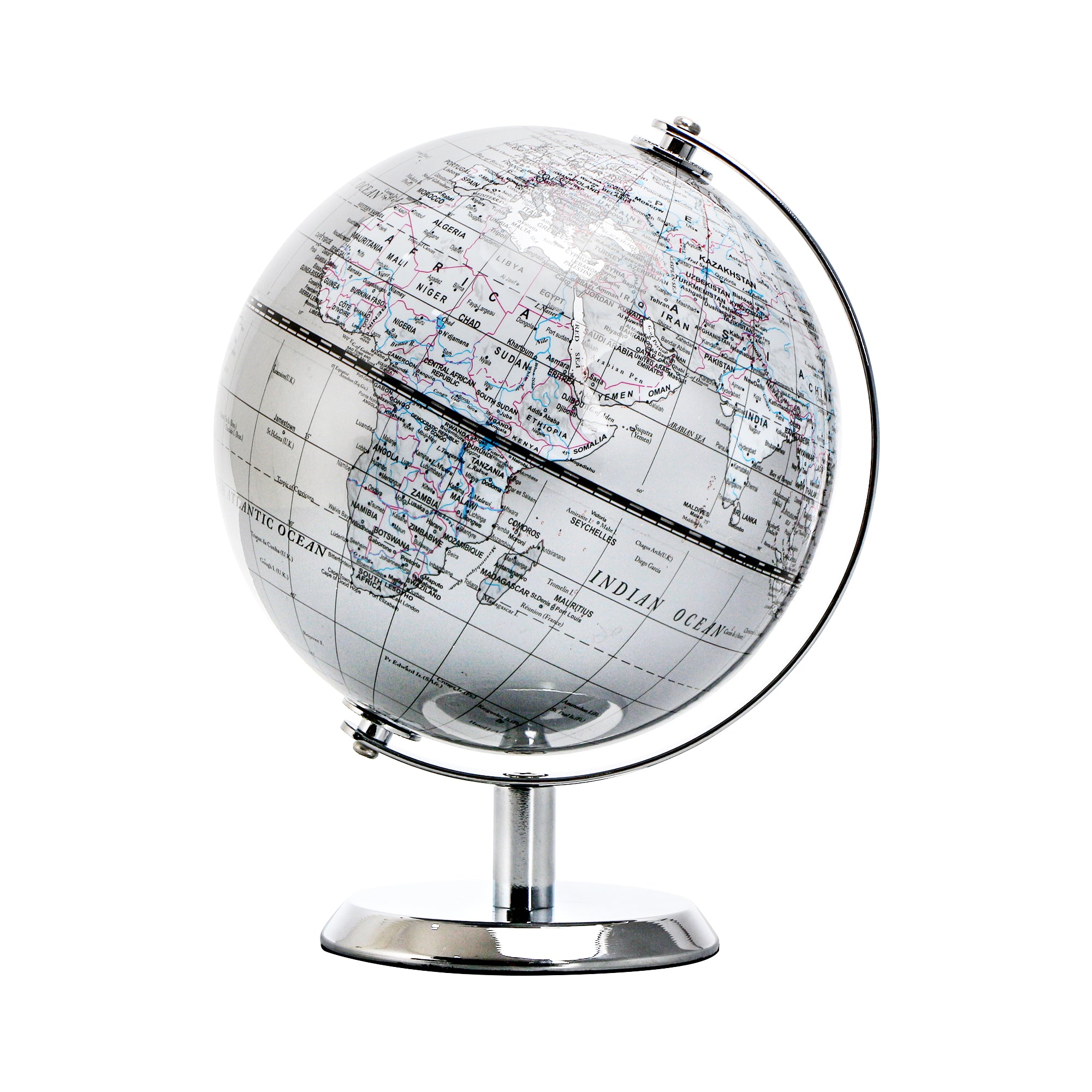 TOPGLOBE World Globe Mini Antique Globe - Educational