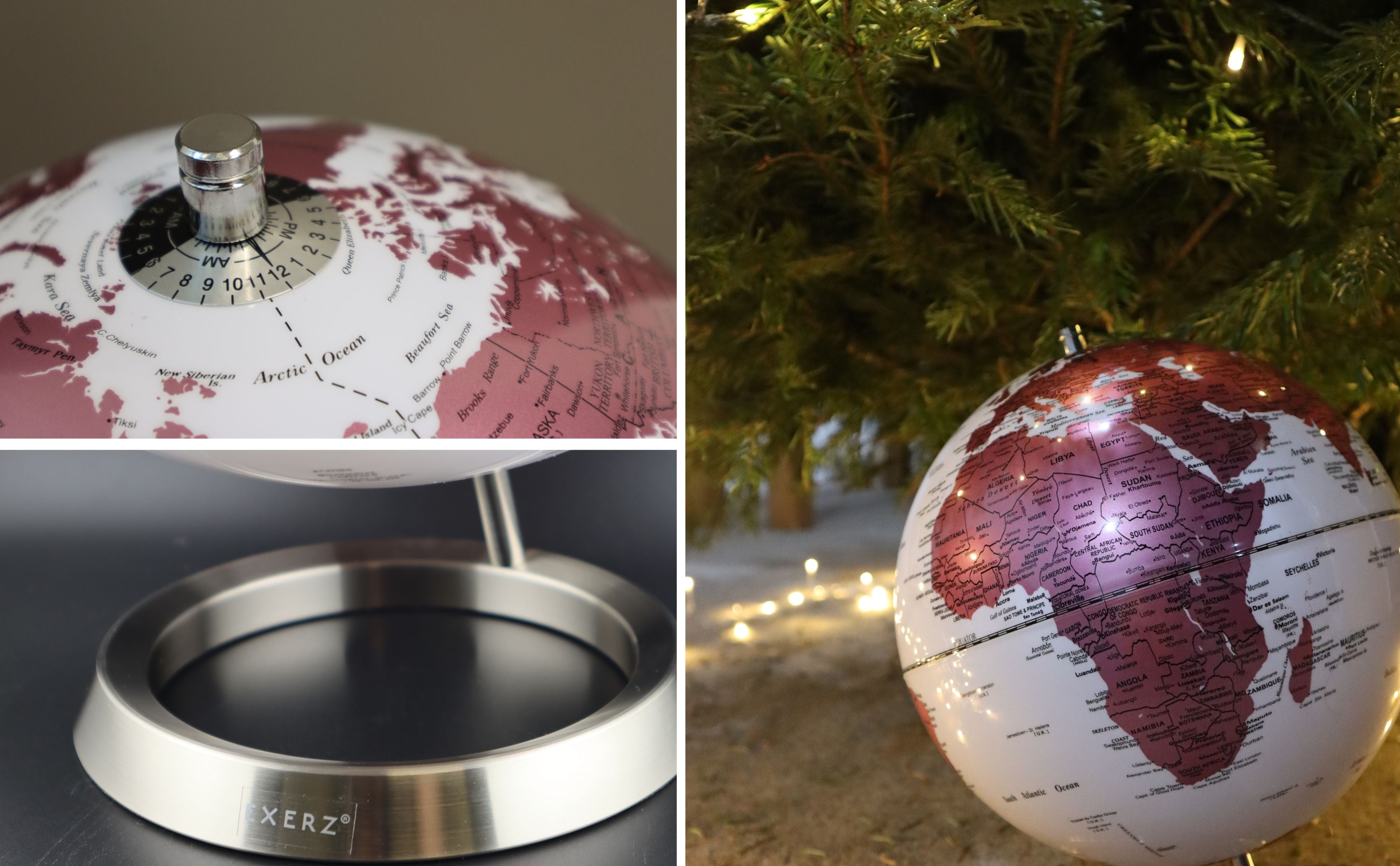 EXERZ 25cm World Globe - Perfect for Gifting