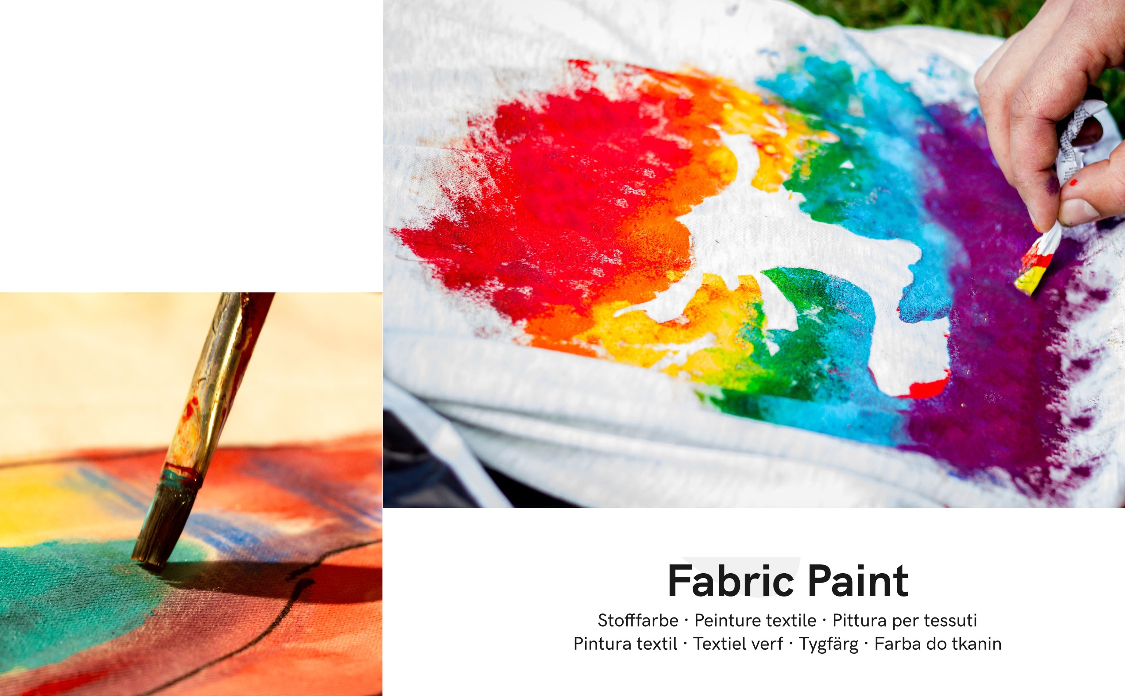 Artme Fabric Paint Set 20 Colours 20ml x 20 - Wash-safe