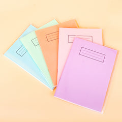 EXERZ A5 Exercise Book Covers 20 Pack Clear PVC for Notebooks