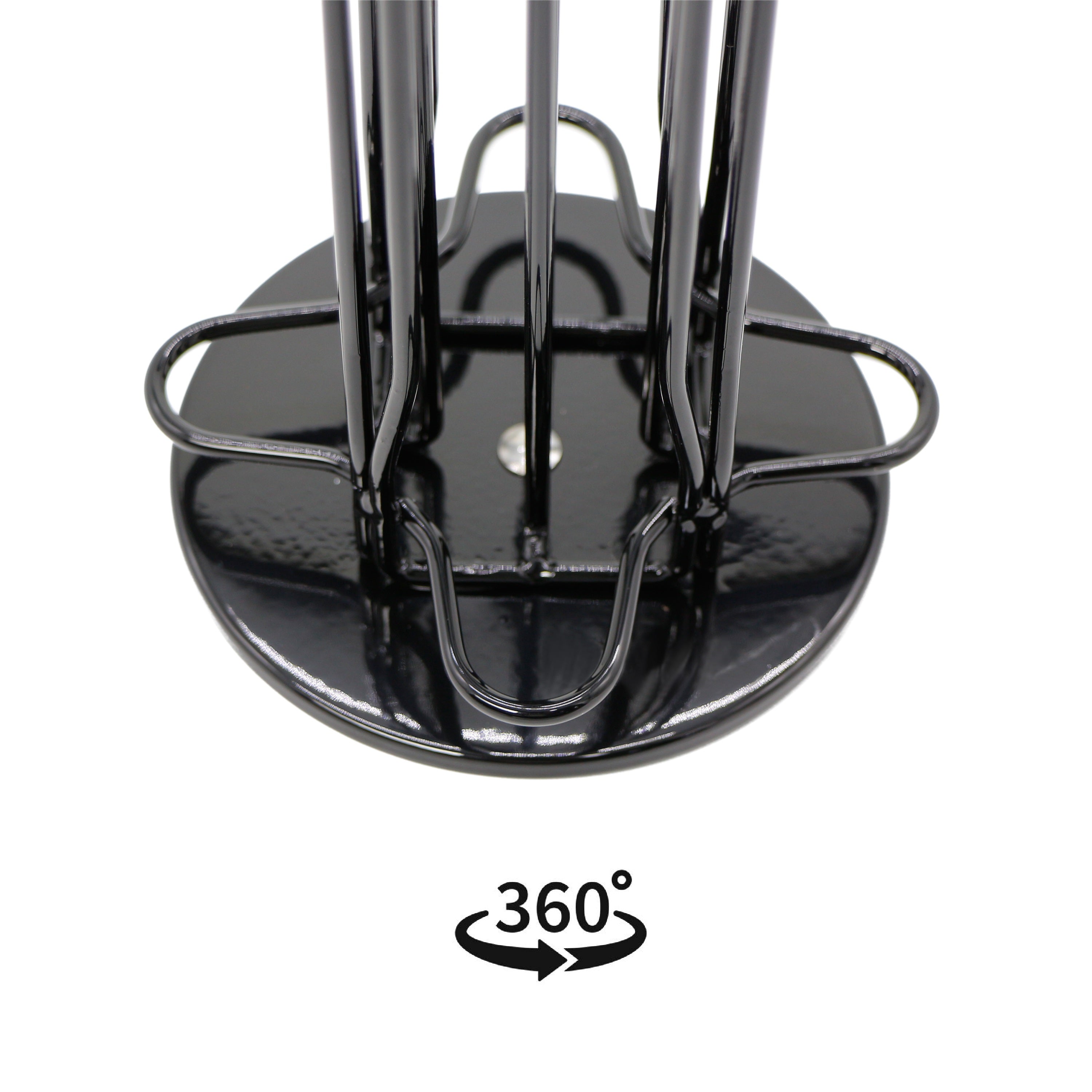 EXZACT Coffee Capsule Holder Compatible with Nespresso Classic(Black)