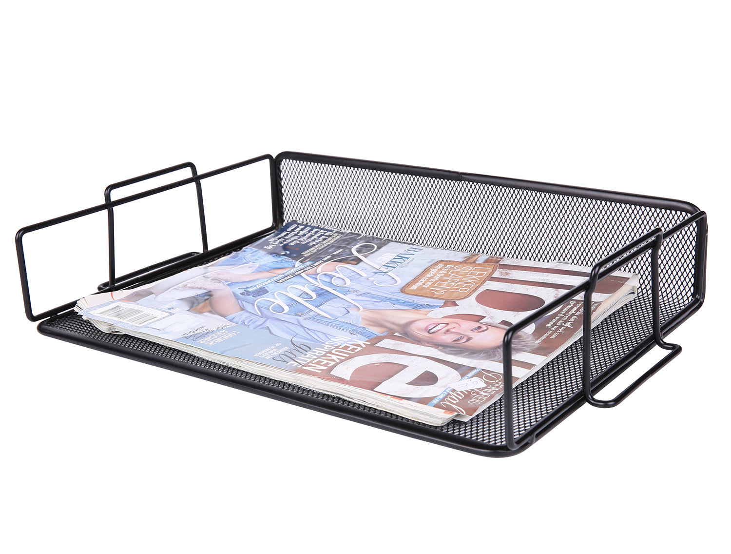 EXERZ Stackable Paper Sorters – 2pcs, 2-Tier Desk Organiser, Office/Home