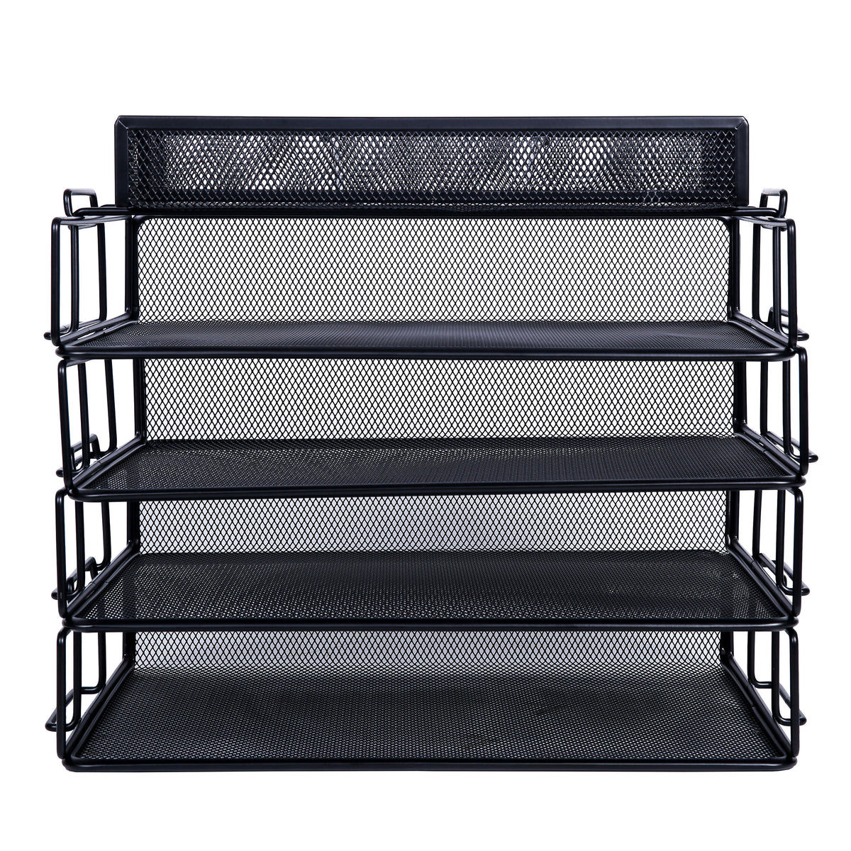 EXERZ Stackable Paper Sorters with Tray 5pcs