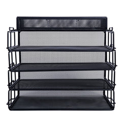EXERZ Stackable Paper Sorters with Tray 5pcs