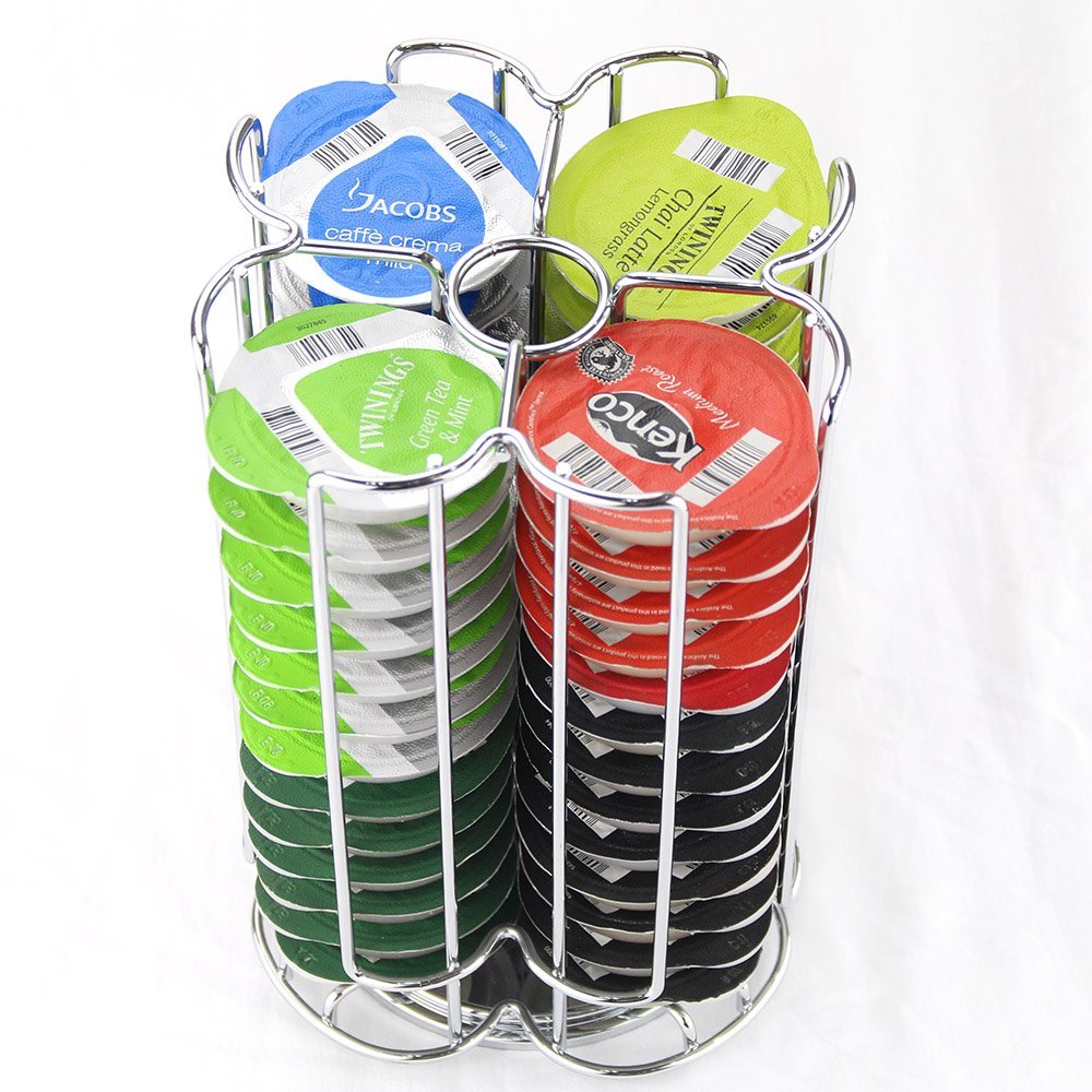 EXZACT Coffee Capsule Holder, Compatible with Tassimo Capsules(52pcs Max)