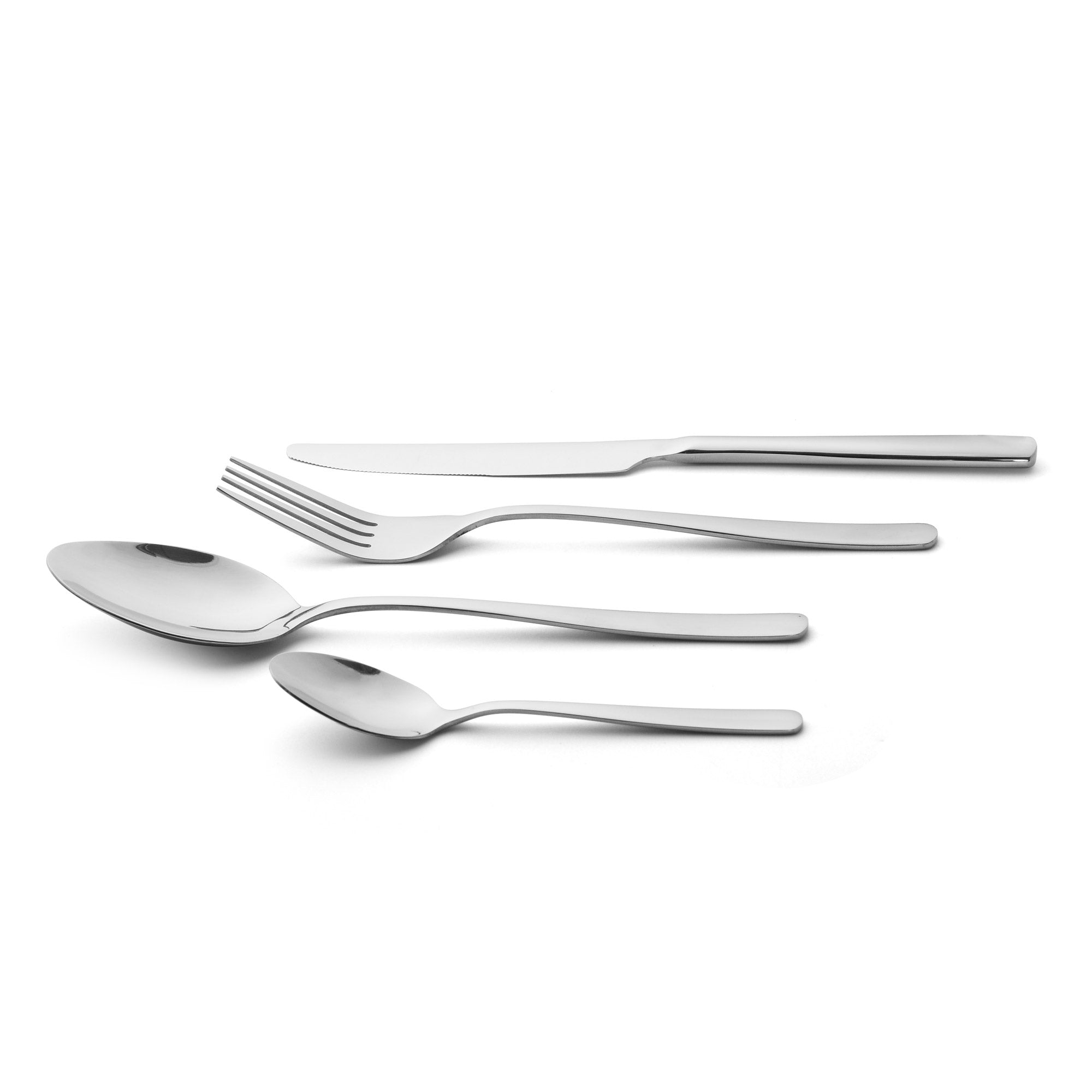 Exzact Cutlery Set – Premium Stainless Steel, Mirror Polished, Dishwasher Safe