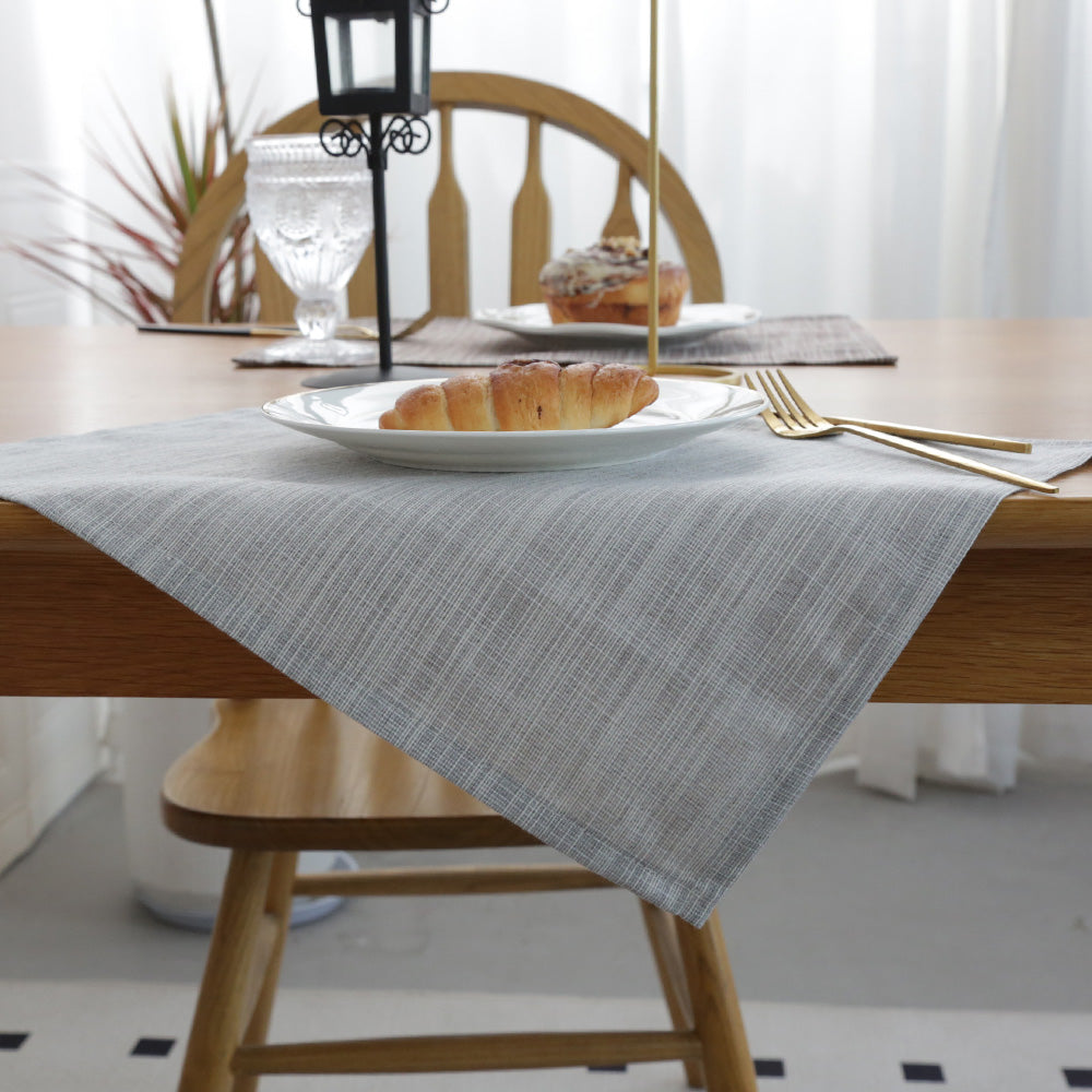 CosyAurora Natural Linen Placemats Set of 4, 30x40cm