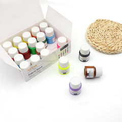 Artme Fabric Paint Set 20 Colours 20ml x 20 - Wash-safe