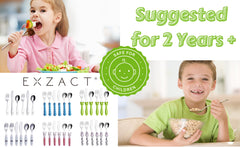 Exzact Children's Cutlery Stainless Steel 6pcs (Safari x 6)