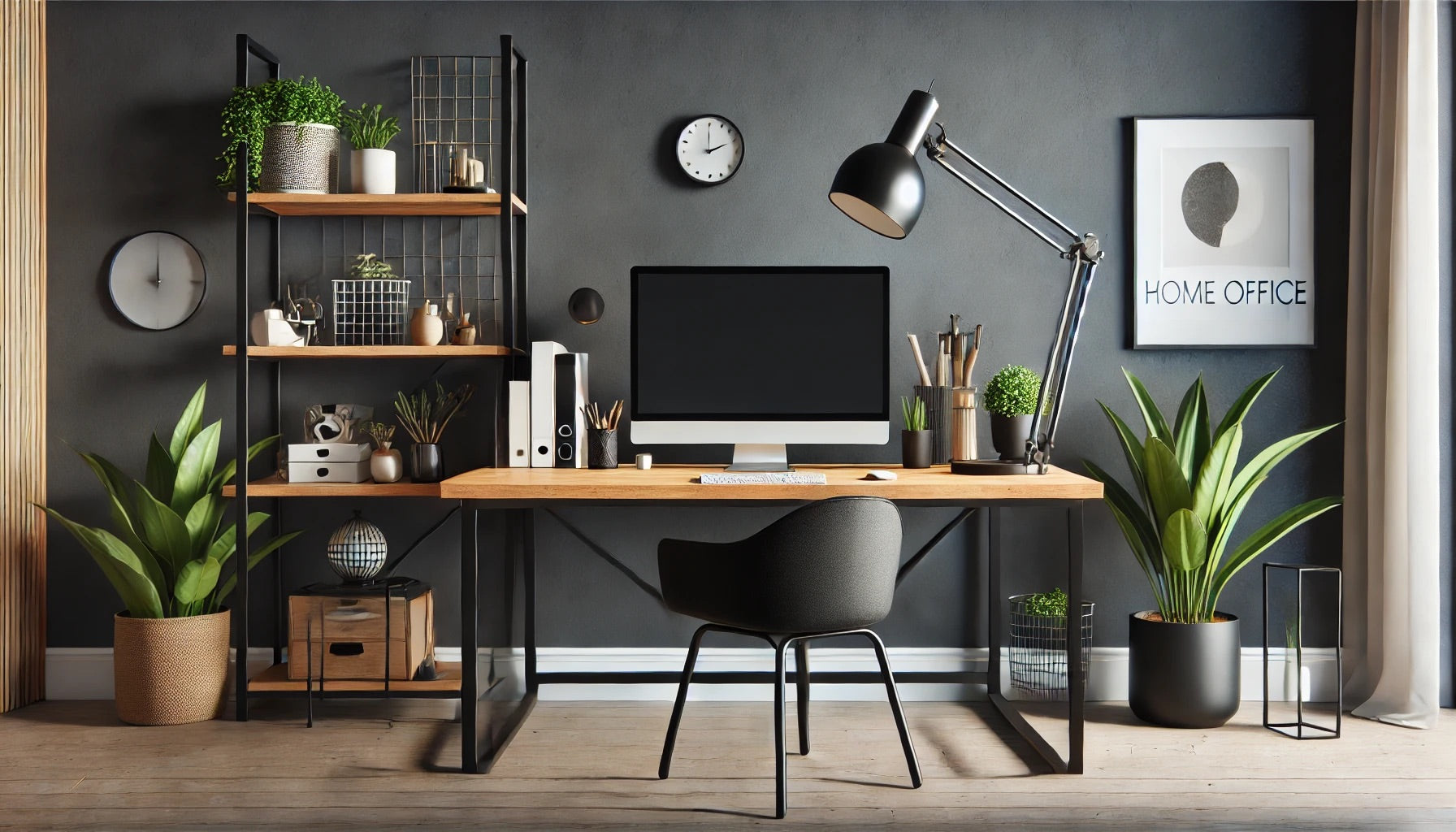 EXERZ Mesh Desk Organiser – 7 Compartments, Multifunctional Pencil Holder