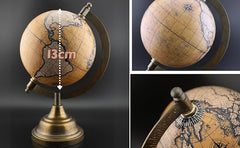 EXERZ  Antique with a Metal Base, Handcraft Decorative Globe