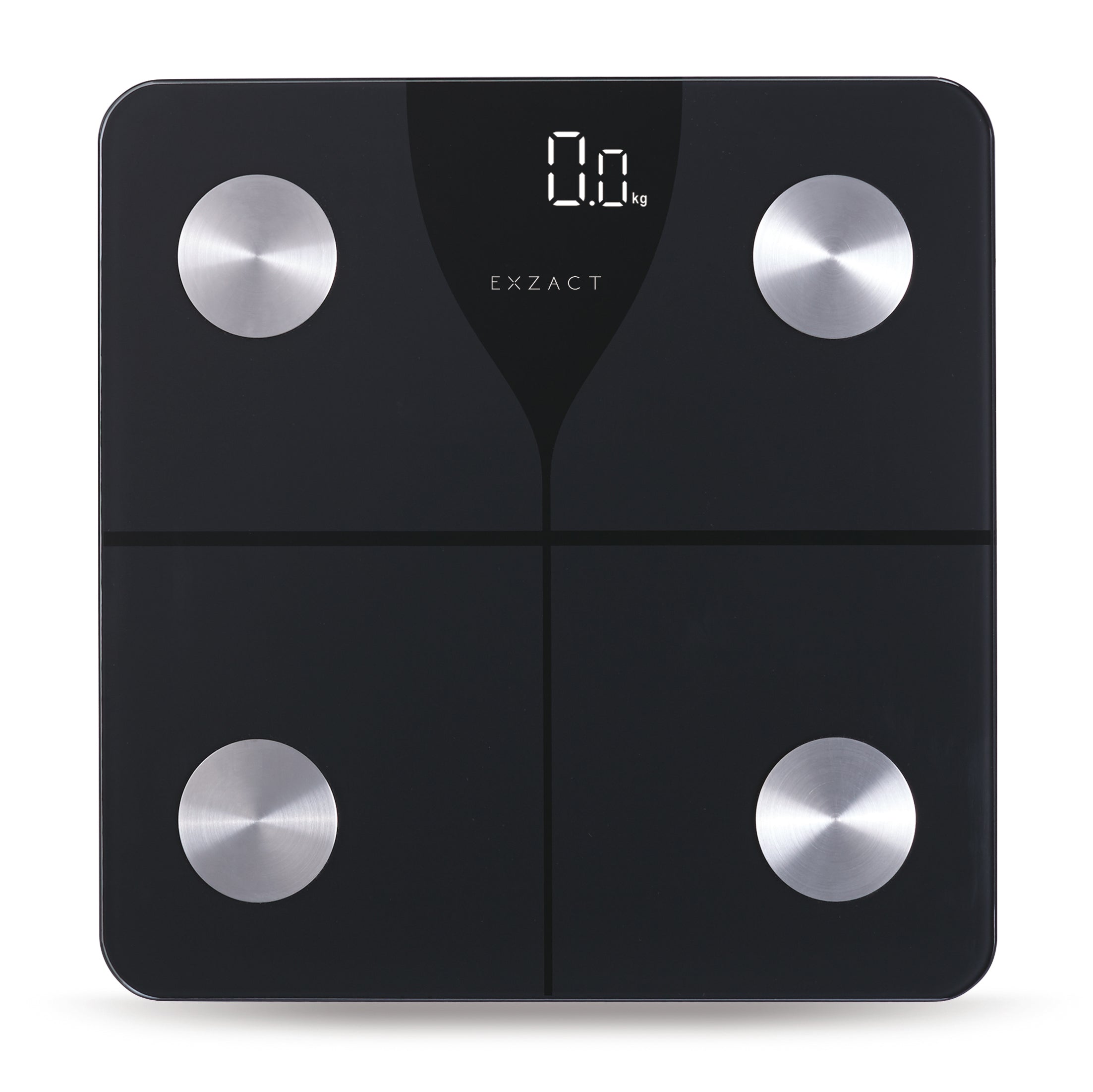EXZACT Smart Digital Bathroom Scale – Bluetooth iOS/Android, 180kg, Body Fat