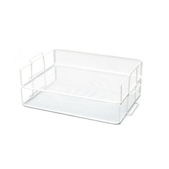 EXERZ Stackable Paper Sorters – 2pcs, 2-Tier Desk Organiser, Office/Home