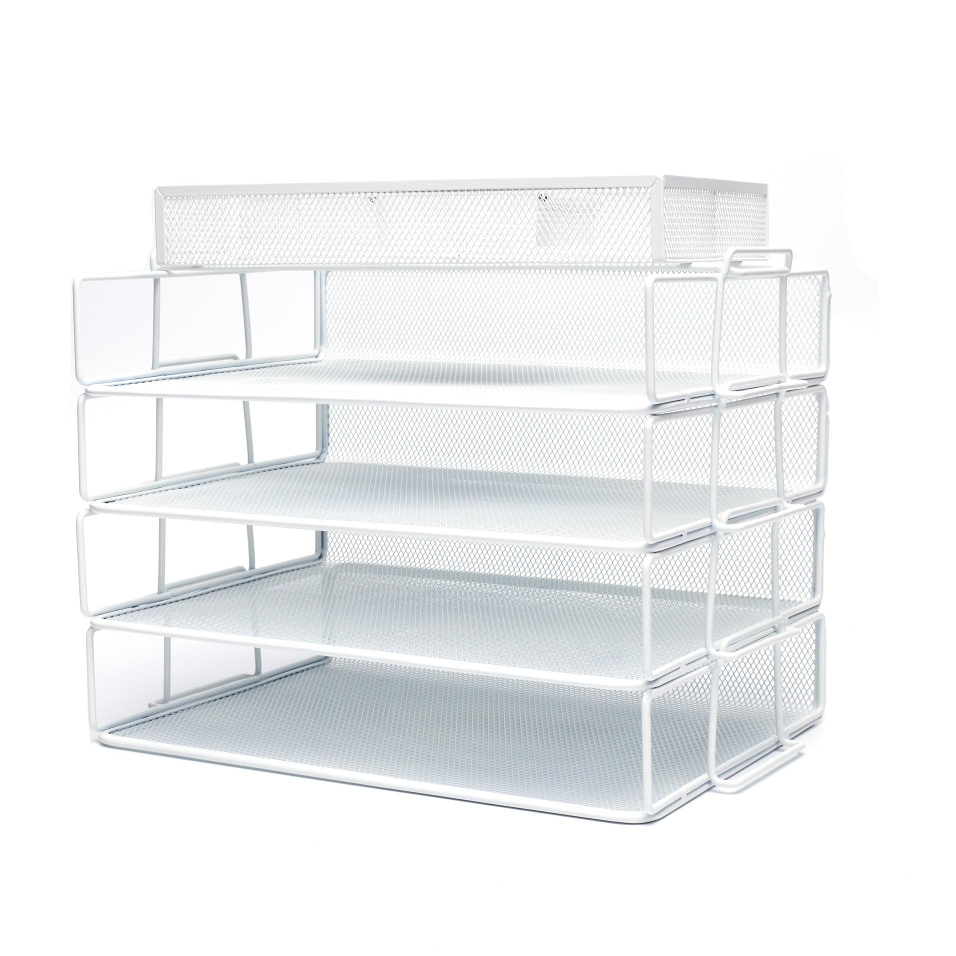 EXERZ Stackable Paper Sorters with Tray 5pcs