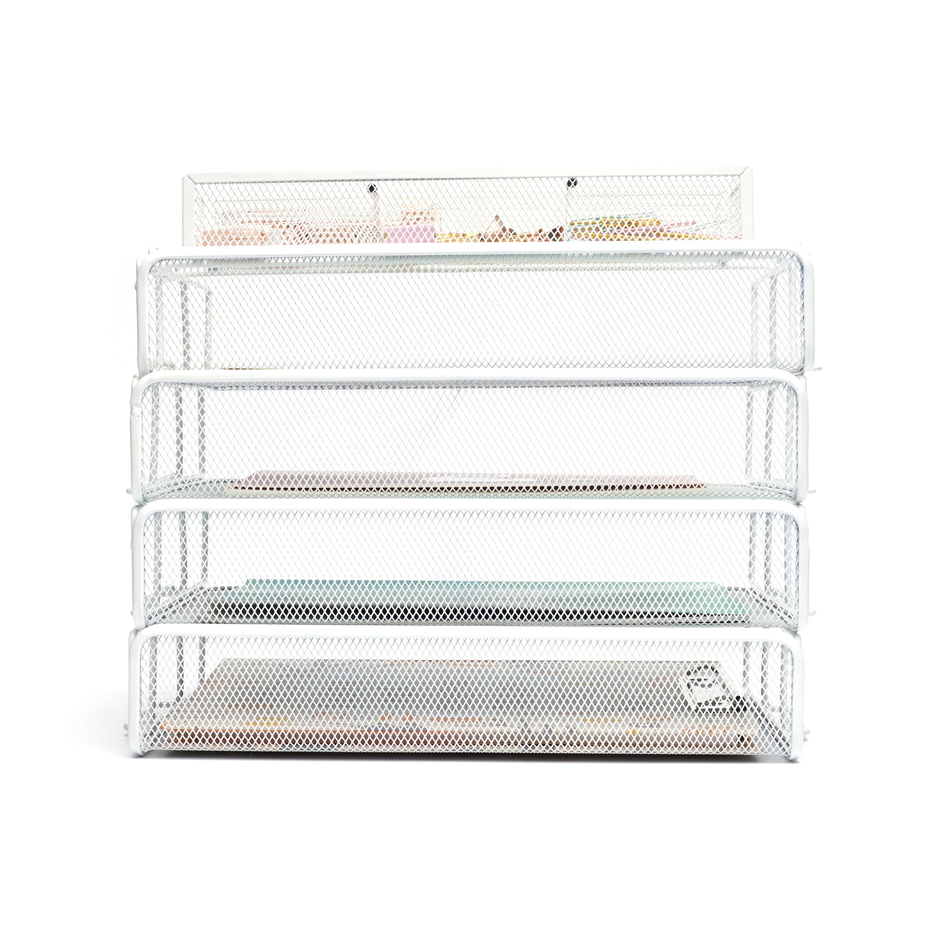 EXERZ Stackable Paper Sorters with Tray 5pcs