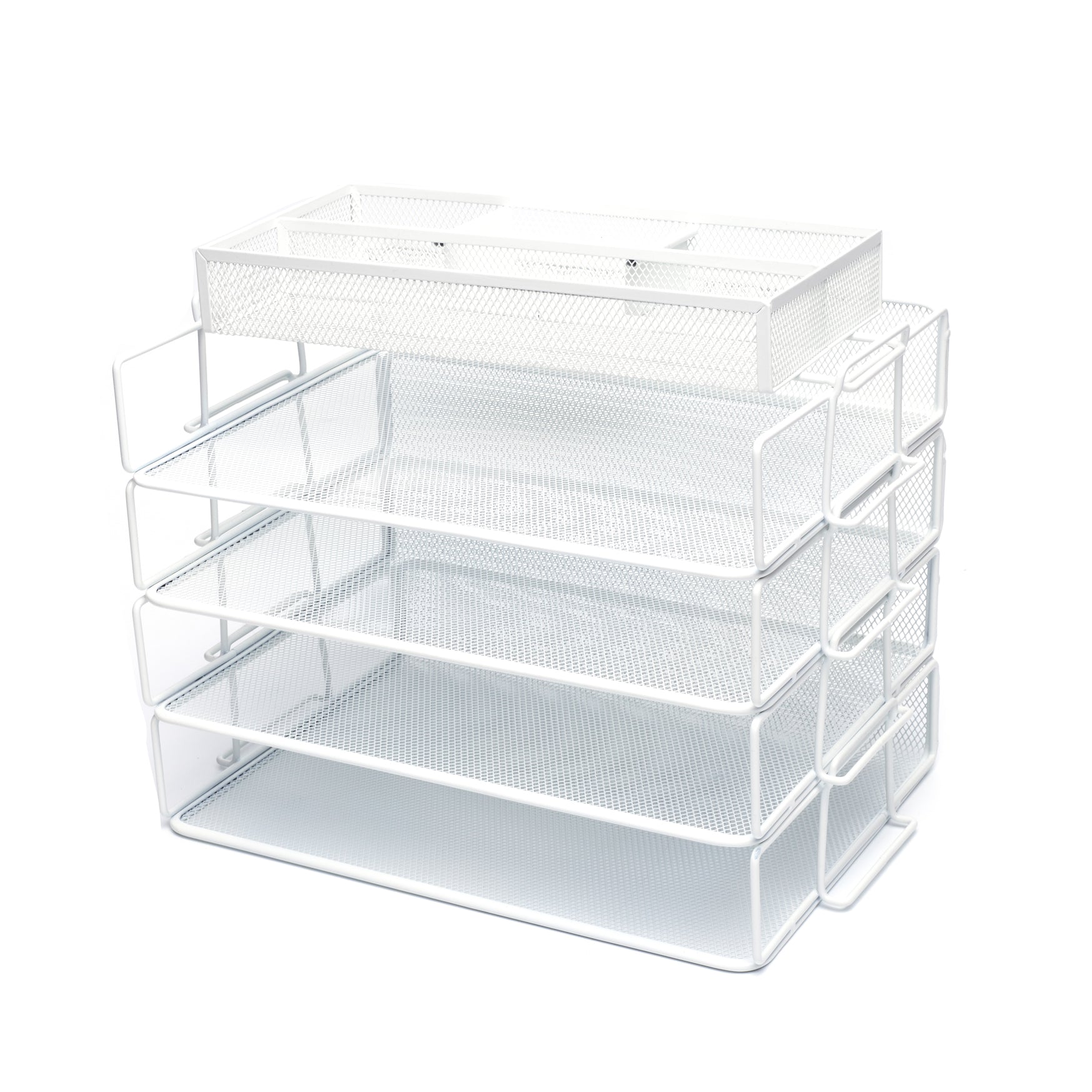 EXERZ Stackable Paper Sorters with Tray 5pcs