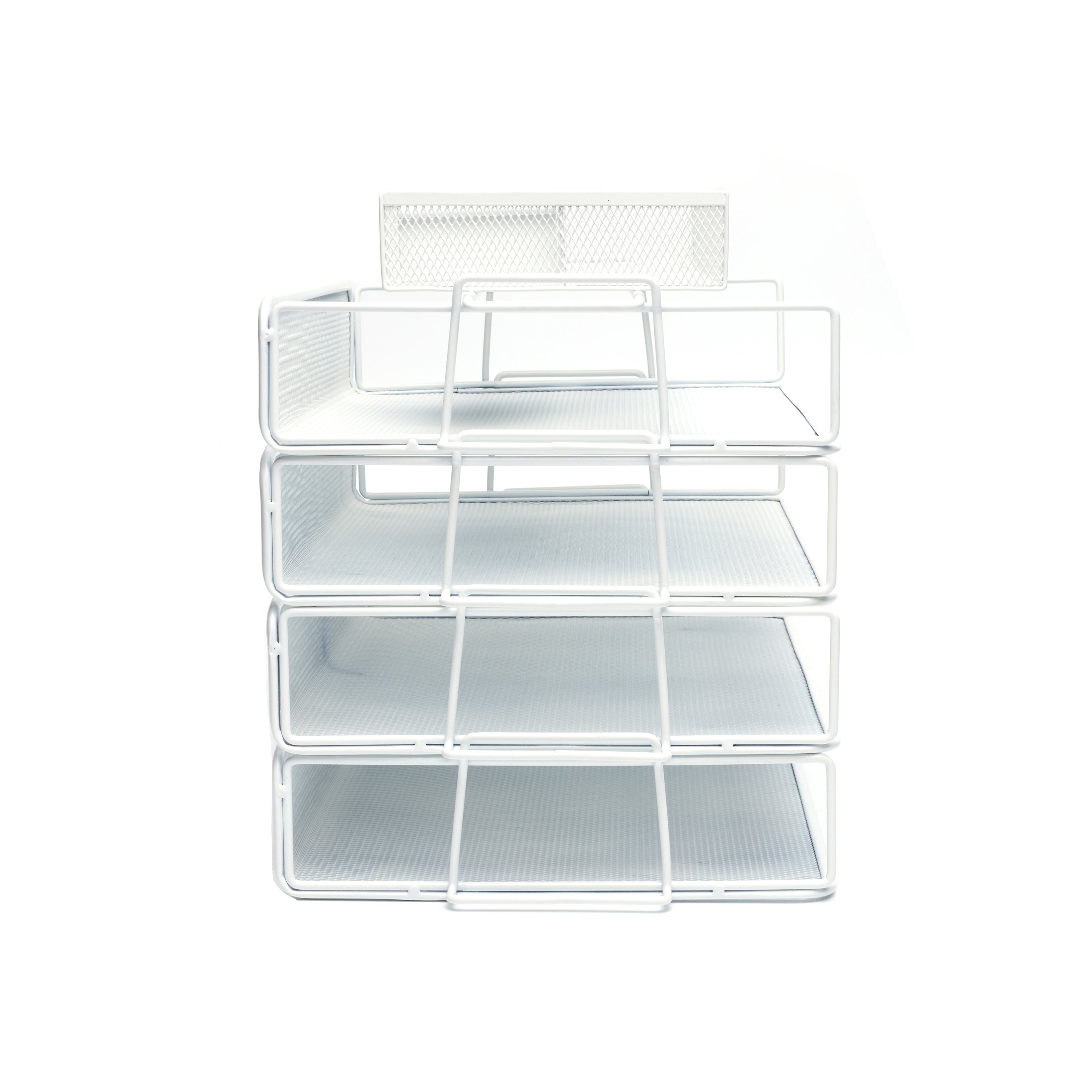 EXERZ Stackable Paper Sorters with Tray 5pcs
