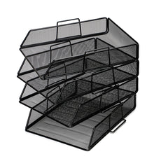 EXERZ Paper Sorter/Tray/Desk Organiser/File Holder 4pcs