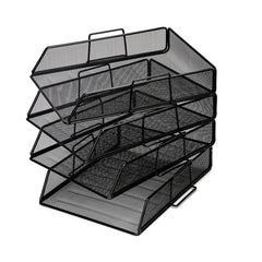 EXERZ Paper Sorter/Tray/Desk Organiser/File Holder 4pcs