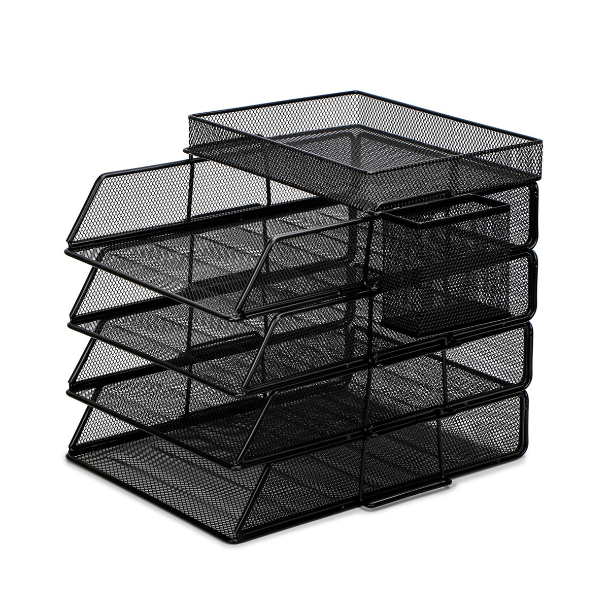 EXERZ Stackable Paper Trays – 6pcs
