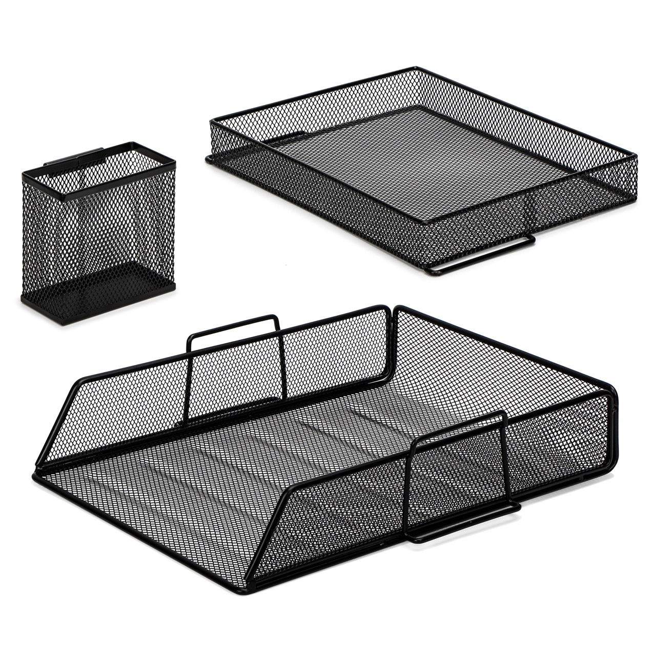 EXERZ Stackable Paper Trays – 6pcs