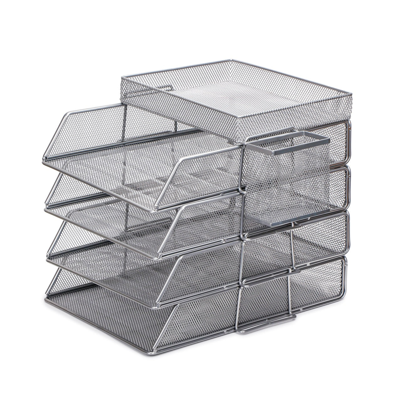 EXERZ Stackable Paper Trays – 6pcs