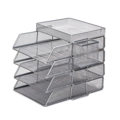 EXERZ Stackable Paper Trays – 6pcs