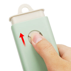 Exzact Cutlery 5pcs - Spoon Fork Knife Straw Cleaning-Brush in a Carry Case