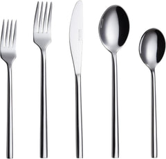 EXZACT 20pcs Cutlery Set Forged Stainless Steel. Dish Washer Safe, Serve for 4