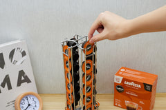EXZACT Coffee Capsule Holder, Compatible with Lavazza Mio(Max Capacity 28pcs)