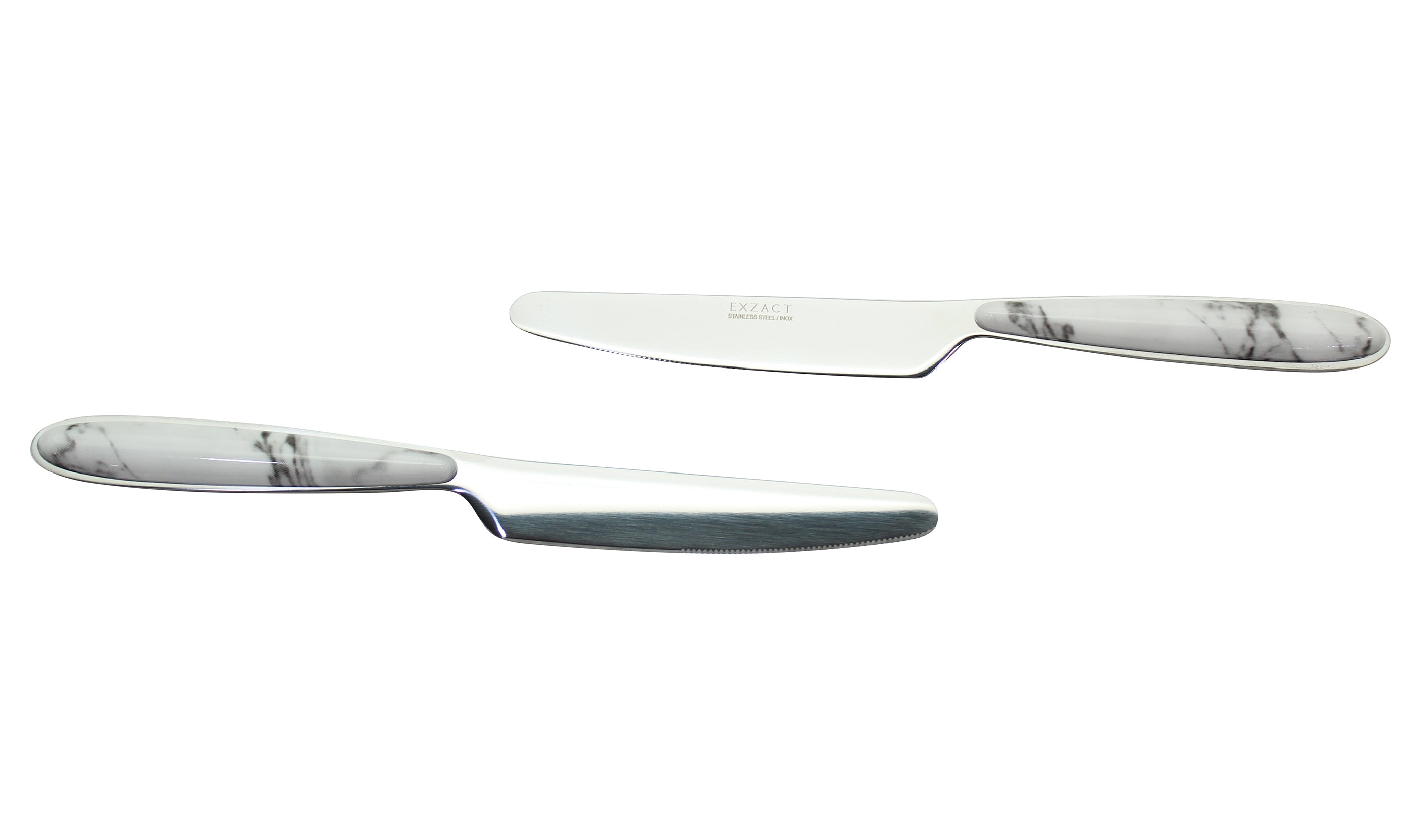 EXZACT Cutlery Set, Stainless Steel with Color Handles - EX07