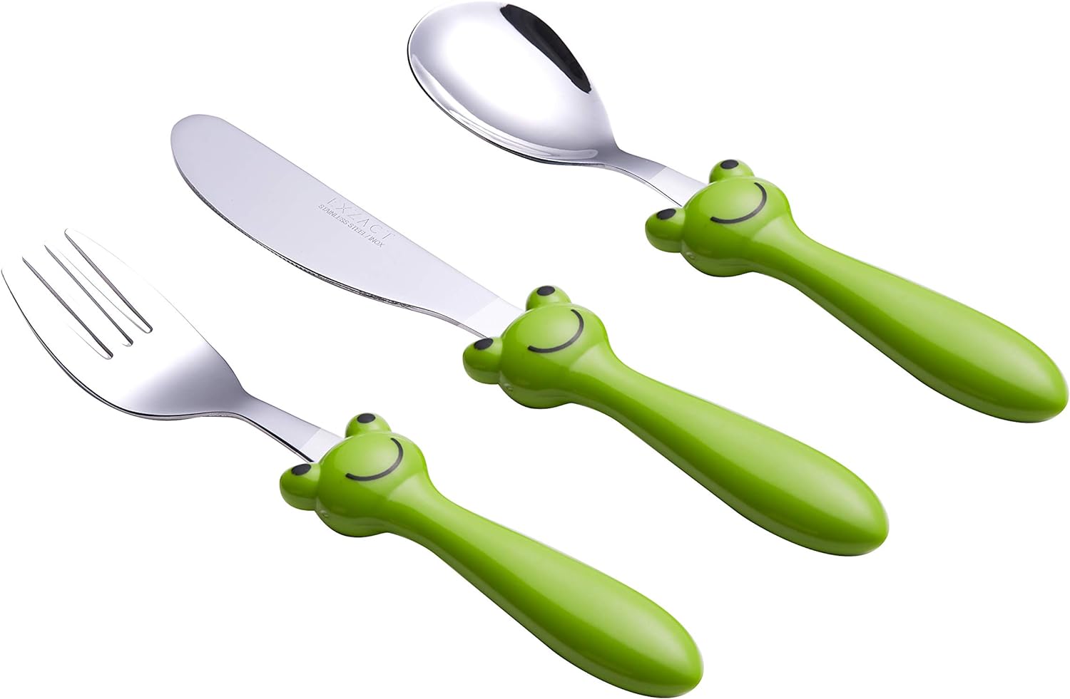 Exzact Children's Cutlery Stainless Steel /Kids Cutlery/Toddler Utensils/Flatware