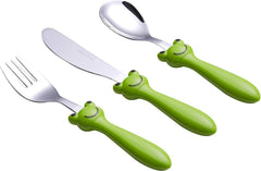 Exzact Children's Cutlery Stainless Steel /Kids Cutlery/Toddler Utensils/Flatware